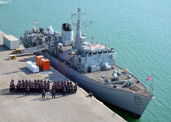 HMS Chiddingfold in the Gulf