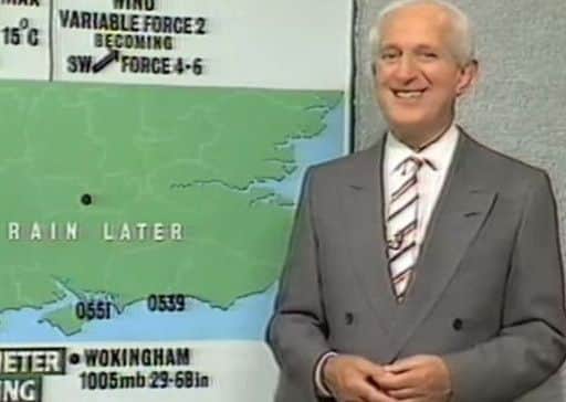 Weatherman Trevor Baker has died