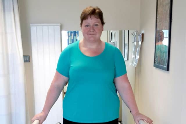 Rebekah Lewis, from Stubbington, has had her life changed thanks to an amputation.