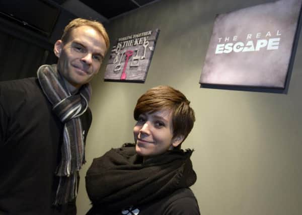 Andras and Agnes Szabo, who created The Real Escape