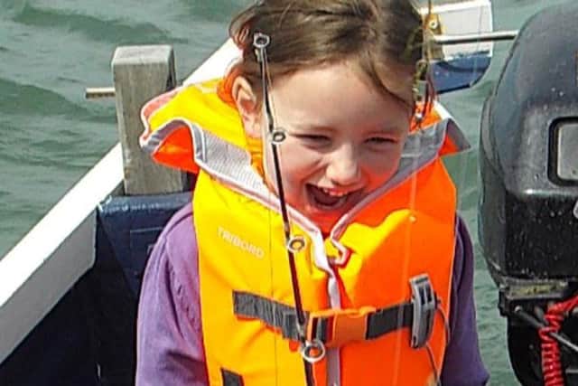 Our 2015 winner - Sarah Fossey's picture of her granddaughter Darcey.