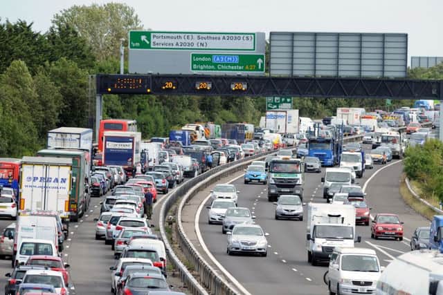 Congestion on the M27