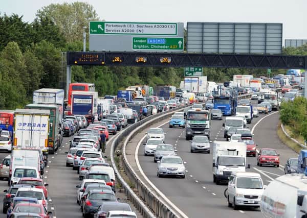 Congestion on the M27