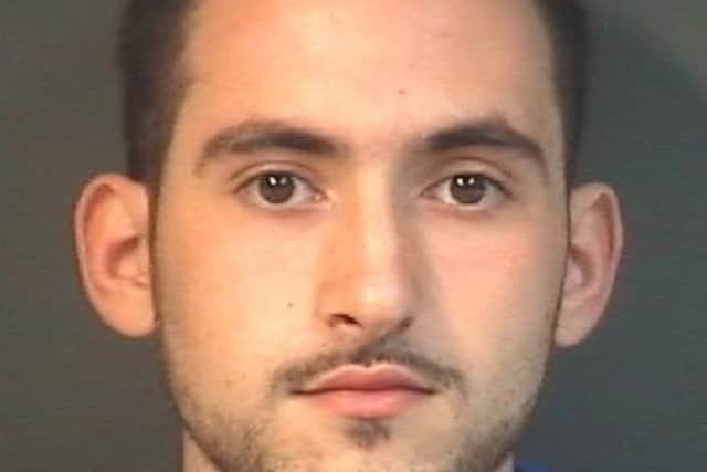 Steve Najipe, 22,  jailed for three years and six months