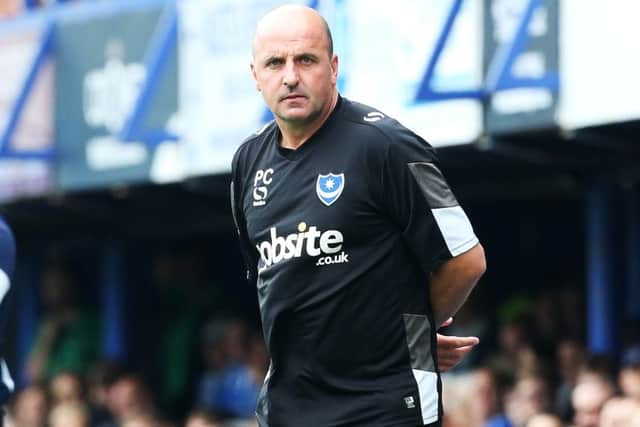 Pompey boss Paul Cook Picture: Joe Pepler