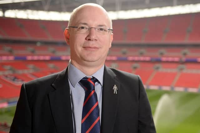 Chief executive of the Football League Shaun Harvey
