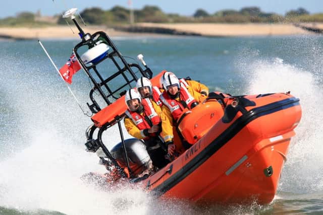The Hayling Island RNLI crew Picture: Tim Ash