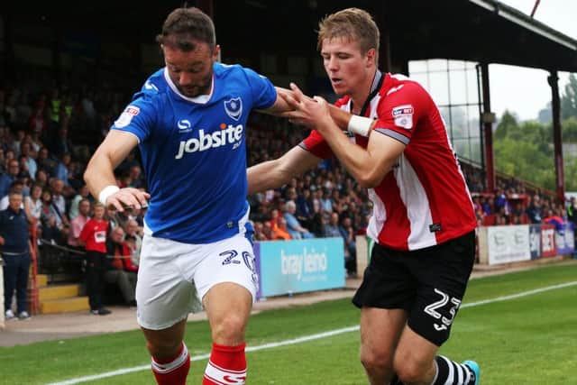 Noel Hunt showed his experience. Picture: Joe Pepler