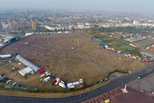 An aerial shot of the event by Mike Gilmour, ShutterBuzz (www.facebook.com/ShutterBuzzUK)