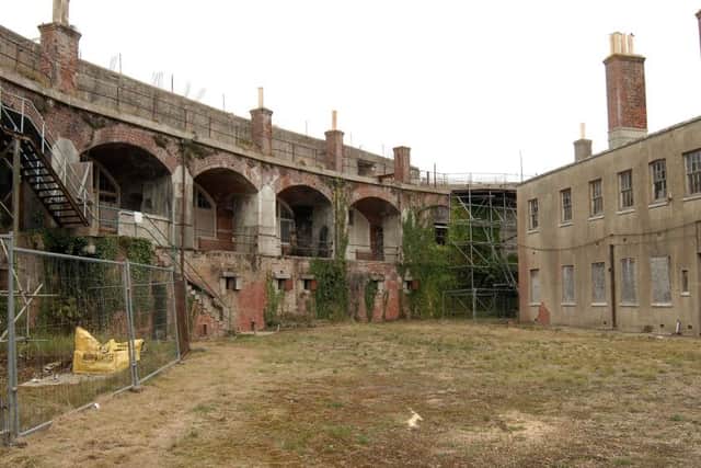 Fort Gilkicker still remains derelict
