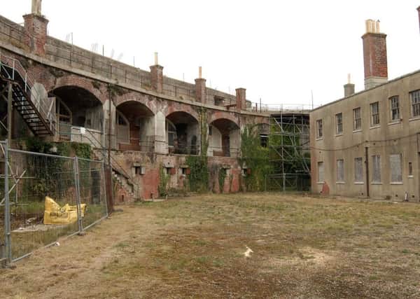 Fort Gilkicker still remains derelict