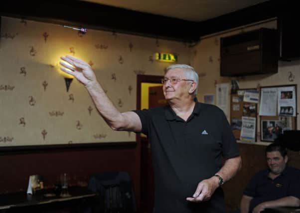 Bill Sturgess recorded an 18-dart leg and hit a 151 check-out for Admiral Drake B Picture: Ian Hargreaves