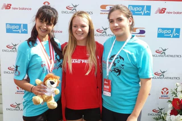 Serena Vincent, Sarah Hunt and Gaia Osborne