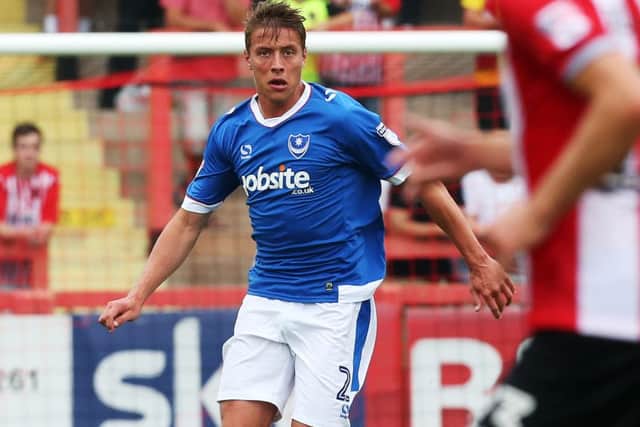 Pompey defender Tom Davies    Picture: Joe Pepler