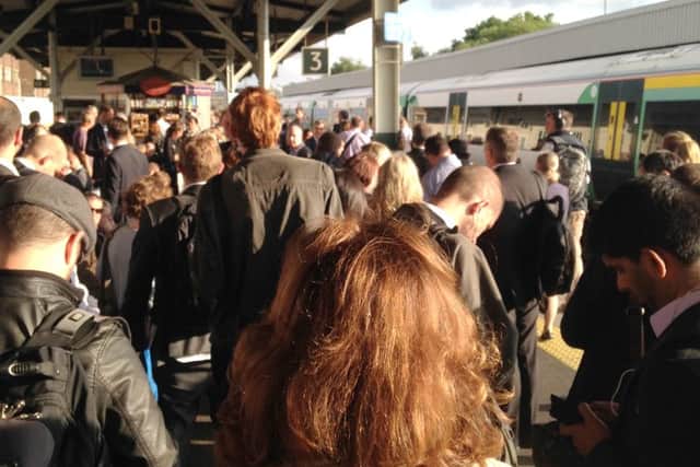A Â£20m cash injection aims to ease problems on railways in the south Picture: Chris  Duncan