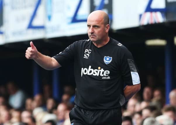 Pompey boss Paul Cook Picture: Joe Pepler
