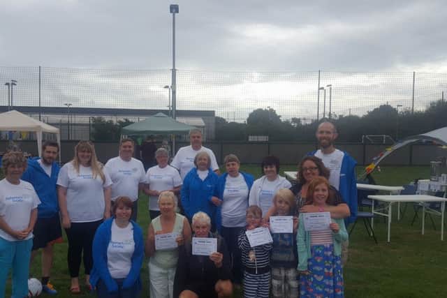 Gosport Memory Miles organised their first family sports day at Gosport Leisure Centre