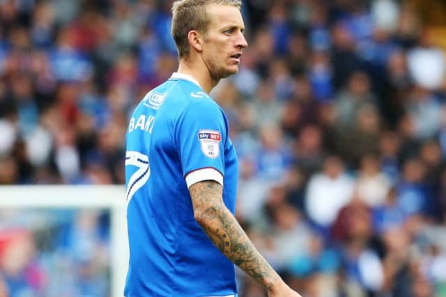 Pompey's Carl Baker Picture: Joe Pepler