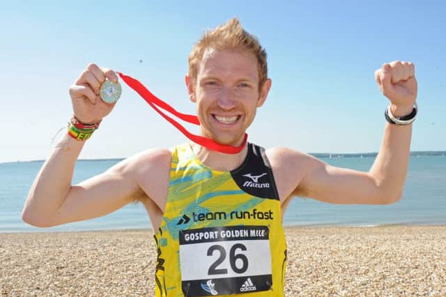 Tom Payn won the Gosport Golden Mile in 2013. Picture: Sarah Standing