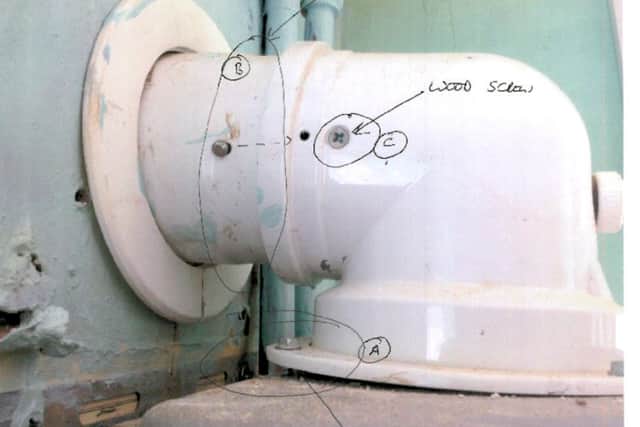 Peter Read badly installed this boiler at a home in Lee-on-the-Solent while claiming to be approved by Gas Safe Register. The notes show problems discovered