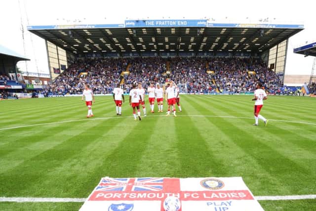 The Fratton End Picture: Joe Pepler