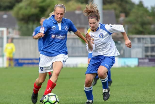 Pompey Ladies were in great form against Lowestoft on Sunday. Picture: Jordan Hampton