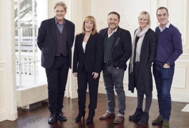 Cold Feet cast members (from the left) Robert Bathurst, Fay Ripley, John Thomson, Hermione Norris and James Nesbitt, Picture: Jonathan Ford/ITV/PA Wire