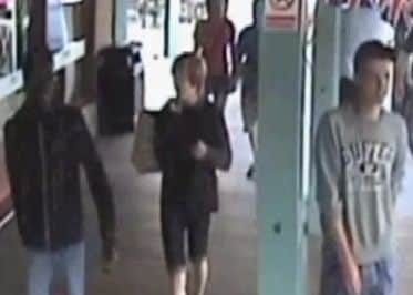 CCTV released by Hampshire police of three boys after bikes were stolen from outside the Odeon cinema in Port Solent on August 14