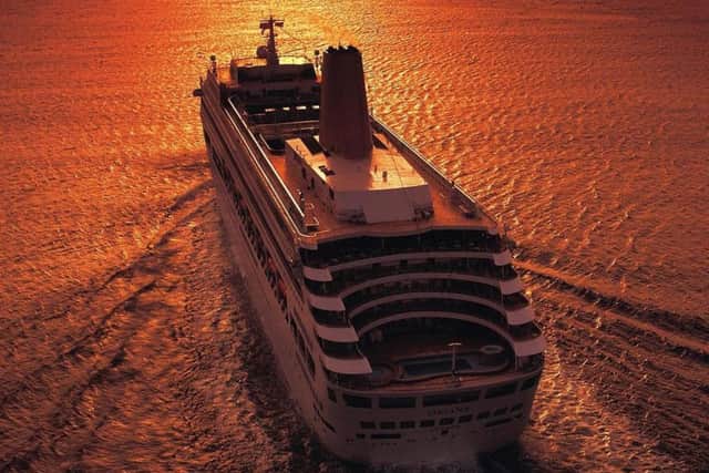 Rick and Sarah are off on an Oriana mini-cruise