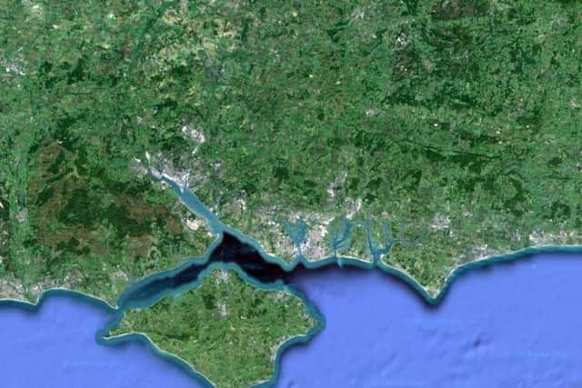 The Solent region Picture: Google Maps