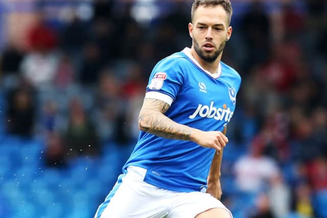 Pompey midfielder Milan Lalkovic Picture: Joe Pepler