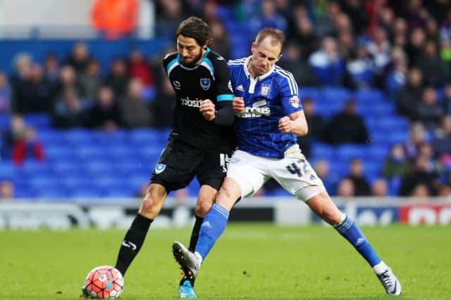 Adam Barton left Pompey for Partick Thistle last month   Picture: Joe Pepler