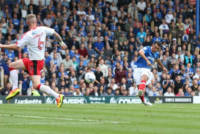 Pompey playmaker Gary Roberts   Picture: Joe Pepler