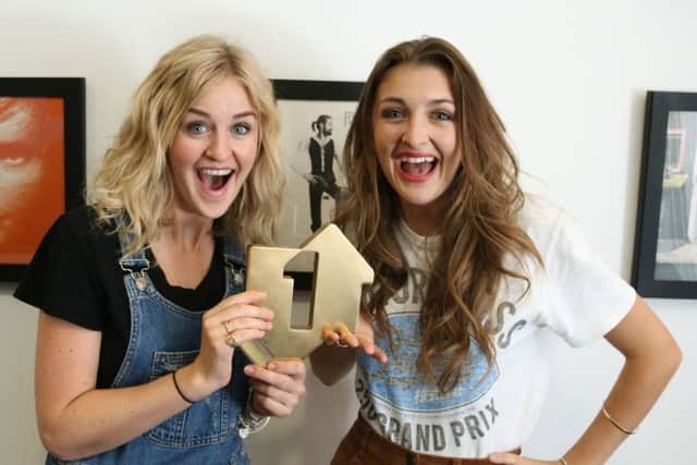Twin sisters Catherine and Lizzy Ward Thomas have gone straight in at the top with their second studio album Cartwheels, beating Jamie T and his new album Trick. See PA story SHOWBIZ Charts. Photo credit: Official Charts Company