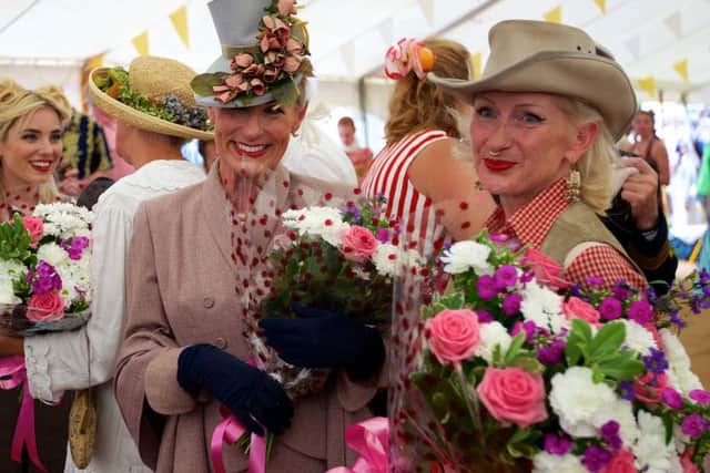 Winners of the 'Best dressed' prize