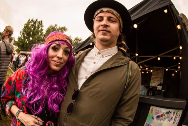 Zeedee Jazz Sawyer and Ben Gascoine