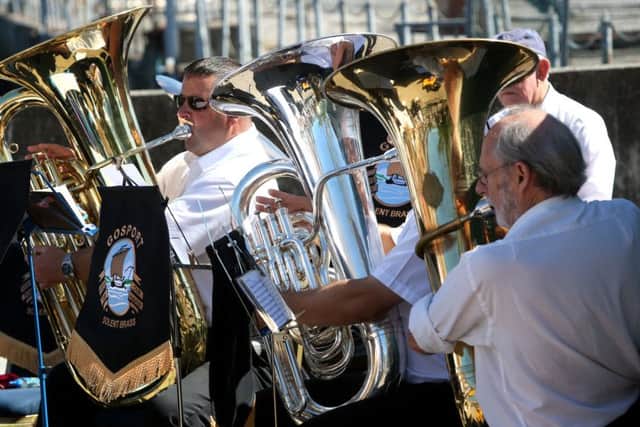 The crowds were entertained with some great music Picture: Sam Stephenson