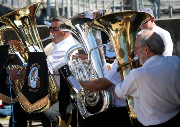 The crowds were entertained with some great music Picture: Sam Stephenson