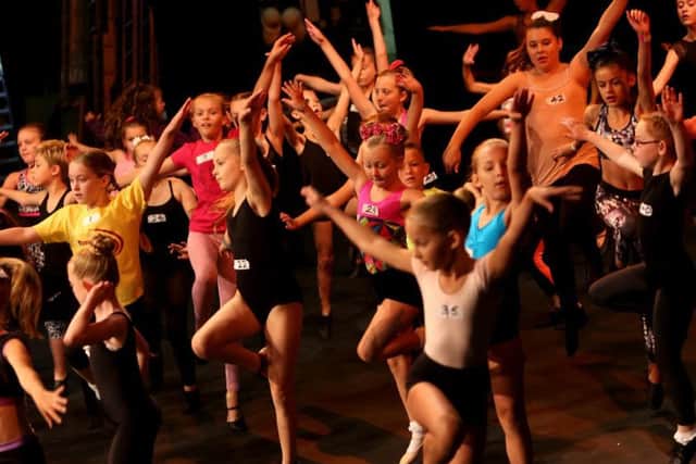 Children's dance auditions at The Kings Theatre in Southsea for Jack and the Beanstalk Picture: Sam Stephenson
