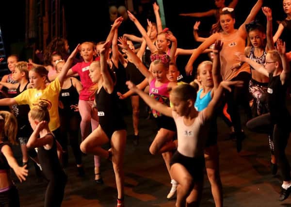 Children's dance auditions at The Kings Theatre in Southsea for Jack and the Beanstalk Picture: Sam Stephenson