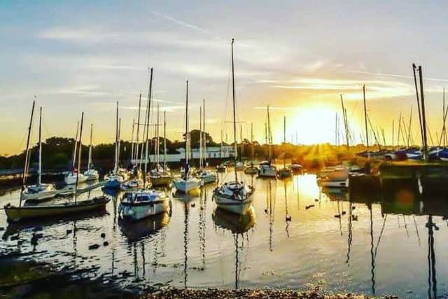 Sunrise at Titchfield Haven. Picture: Amanda Morby