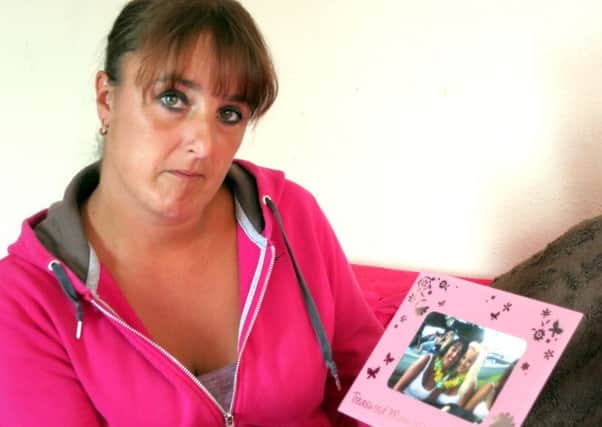 Rose Allsop, mother of Jasmine Allsop who died after being hit by a car driven by Sam Etherington, who had taken a cocktail of drugs