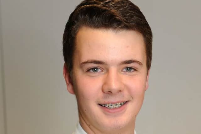 Sam Poole as a Highbury College student