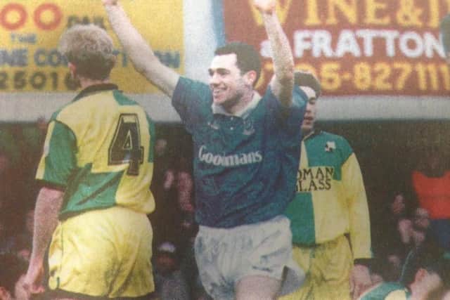 Gut Whittingham scored four against Bristol City that day in 1992