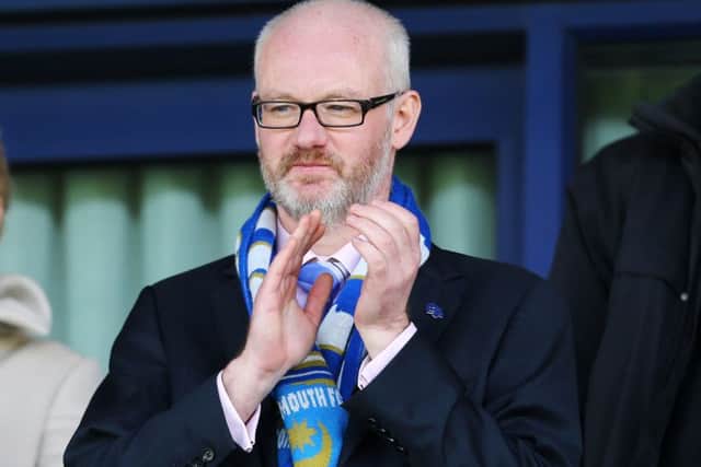 Ashley Brown has retained his place on the Pompey Supporters Trust Board Picture: Joe Pepler