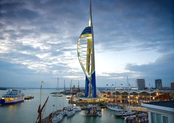 The Spinnaker Tower 
Picture: Terence Porter