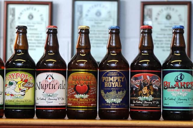 Some of the lines brewed by Oakleaf in Gosport
