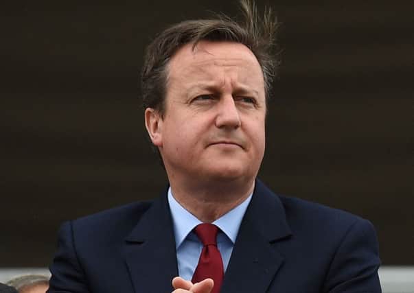 The former Prime Minister David Cameron, who has announced he is stepping down as an MP
