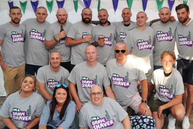 Back row, Jon Thatcher, Louis Clarke, Simon Skeates, Gary Beazley, Freddie Lague, Greg Best, Mike Greensmith, Lyall Beazley, James Wilson. Middle row Chris Penfold, Richard Waterman, Vaughn Jordan, Ethan Chapman. Front row, Lois Bucklan-Evers, Rhian Lague Beazley and Gemma Bourne.