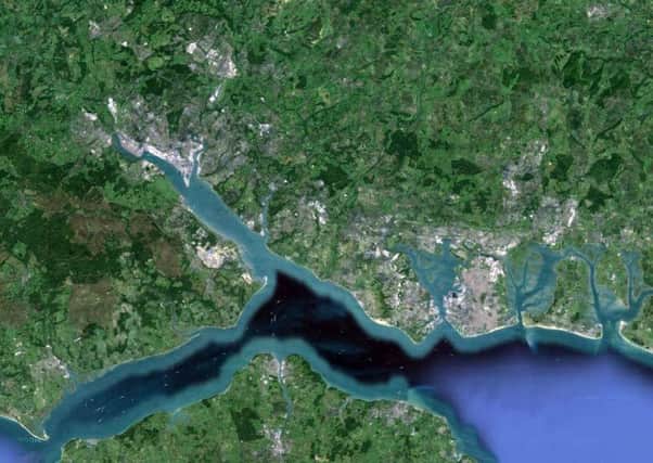 The Solent region Picture: Google Maps